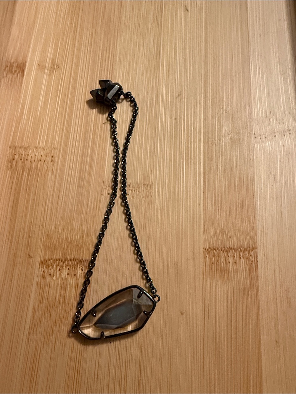 Kendra Scott Black Smoky Crystal Bracelet